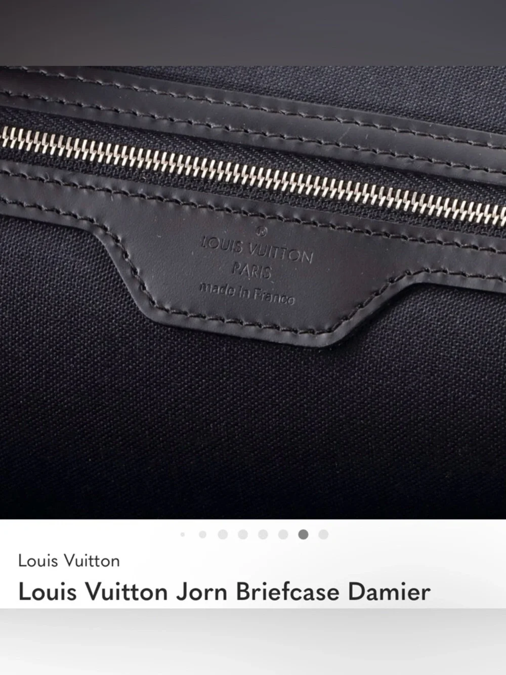 Louis Vuitton Jorn Damier Graphite Briefcase